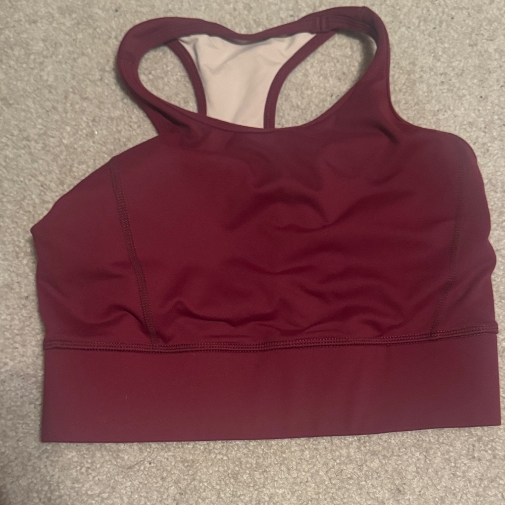 TYC Maroon Sports Bra